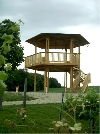 Aussichtswarte am Halterberg in Rassing