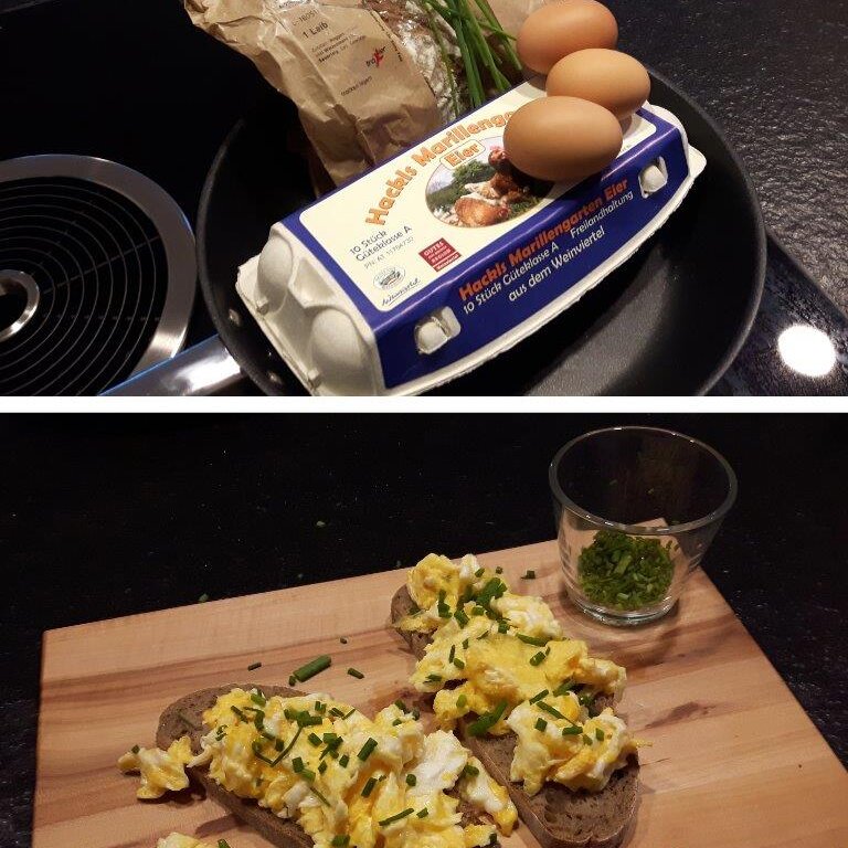 Zutaten Eierspeisbrot, Eierspeisbrot_LEADER Region Weinviertel Ost
