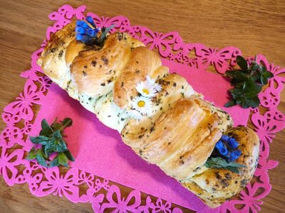 Kräuterzupfbrot