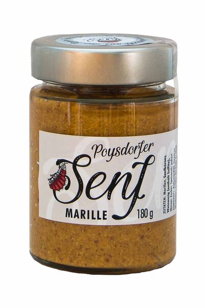 Marillensenf 180g