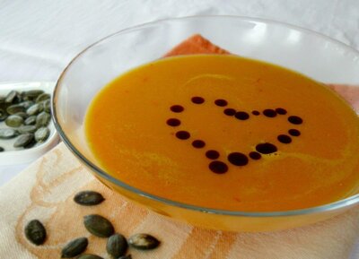 Kürbiscremesuppe