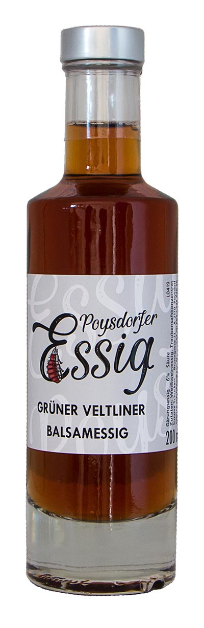 Grüner Veltliner Balsamessig 0,2l und 0,5l